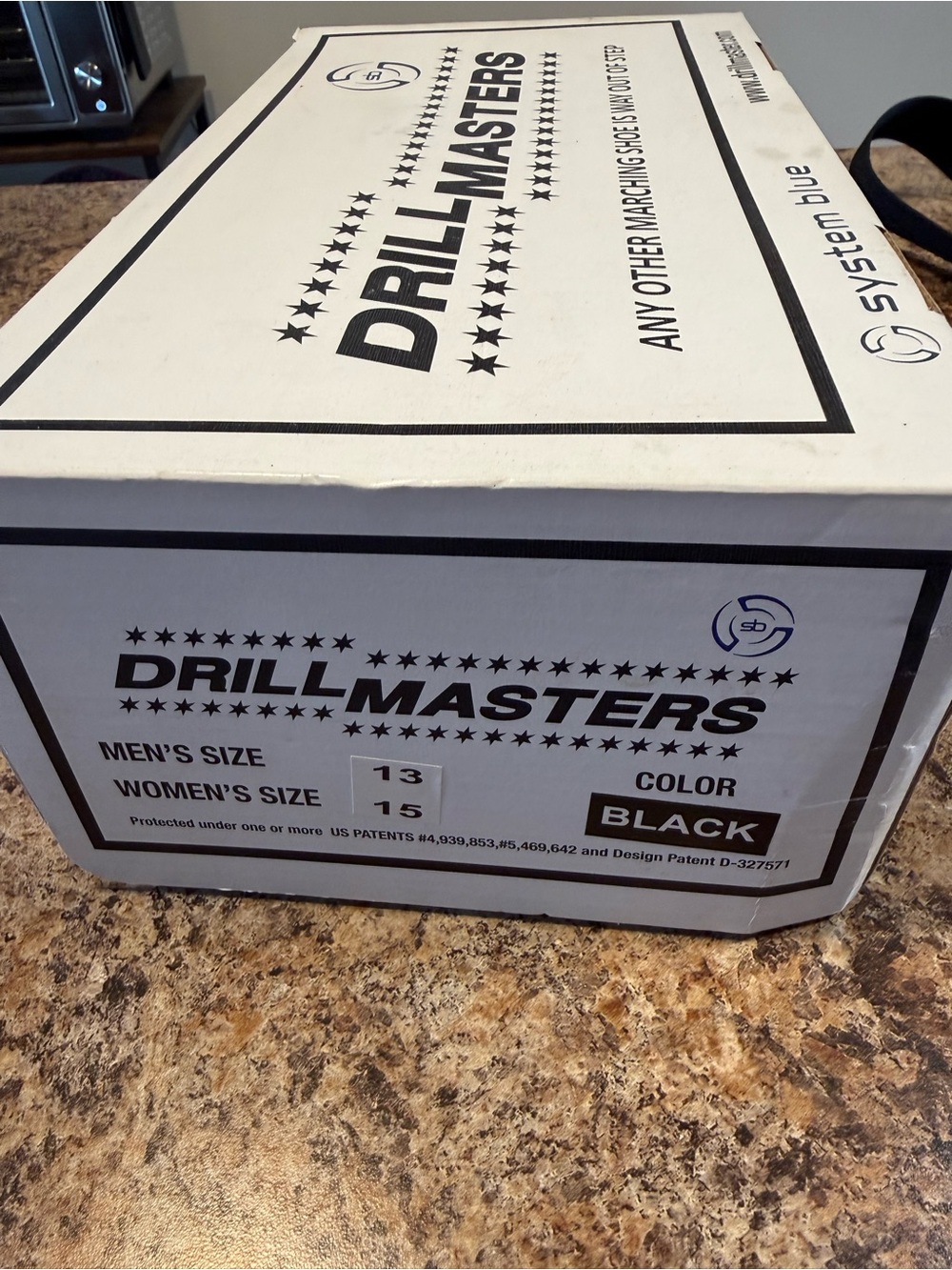 Drillmasters Marching Band Shoes NIB Men’s 13 Women’s 15 New Black